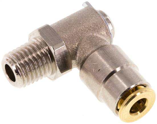 Hochdruck-L-Steckverschraub. M 8x1 (konisch)-4mm (pos.)