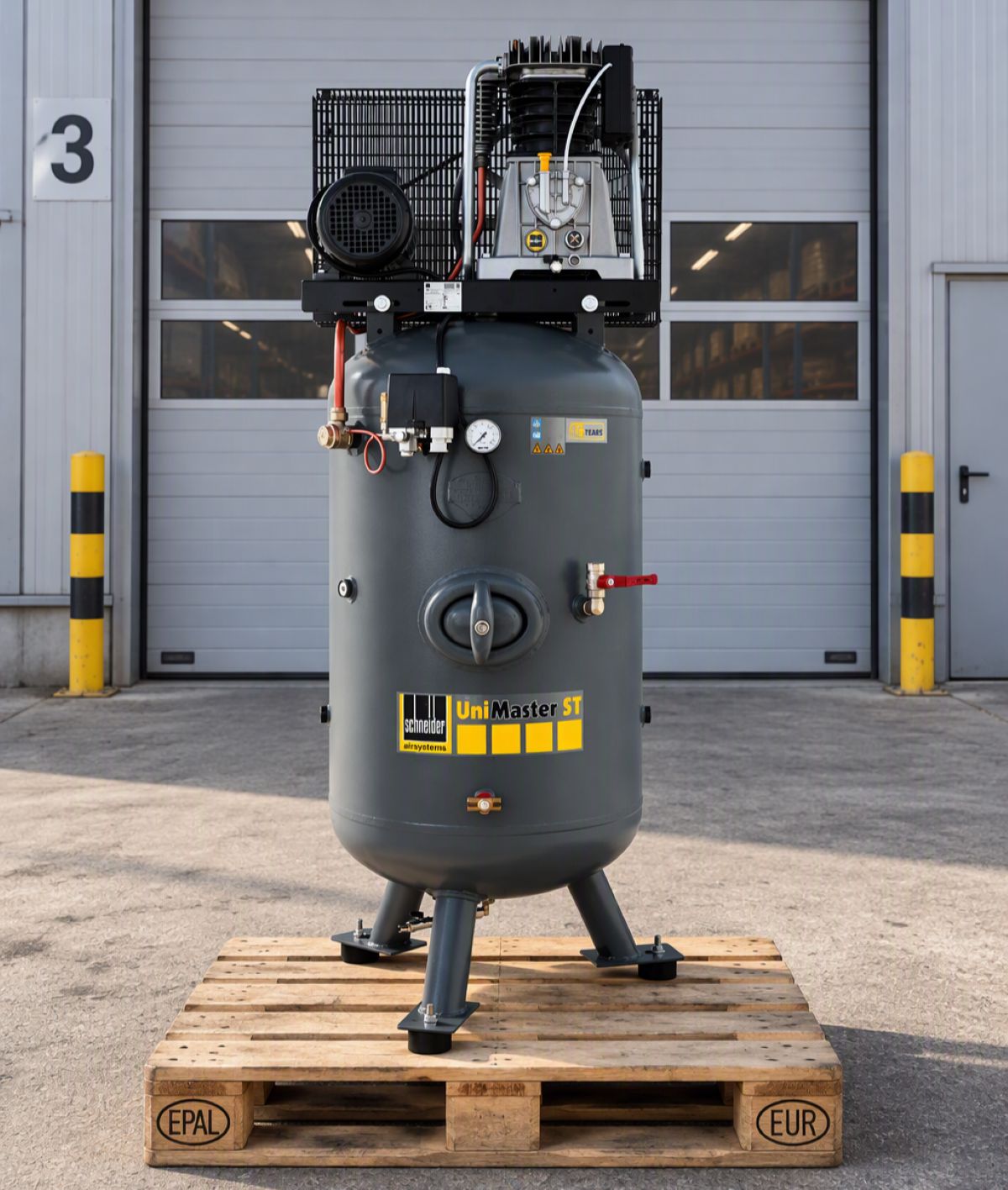 Compressore Schneider UNM STS 1000-10-270 C con interruttore stella-triangolo premontato 1121570228