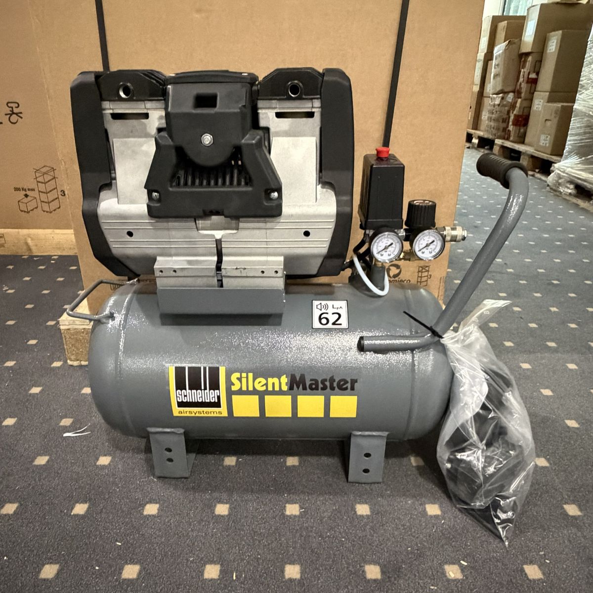 MERCE DI CLASSE B Compressore Schneider UNM 220-9-50 WSOF oil-free
