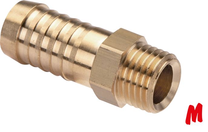 Gewindetülle M 16x1,5-13 (1/2")mm, Messing