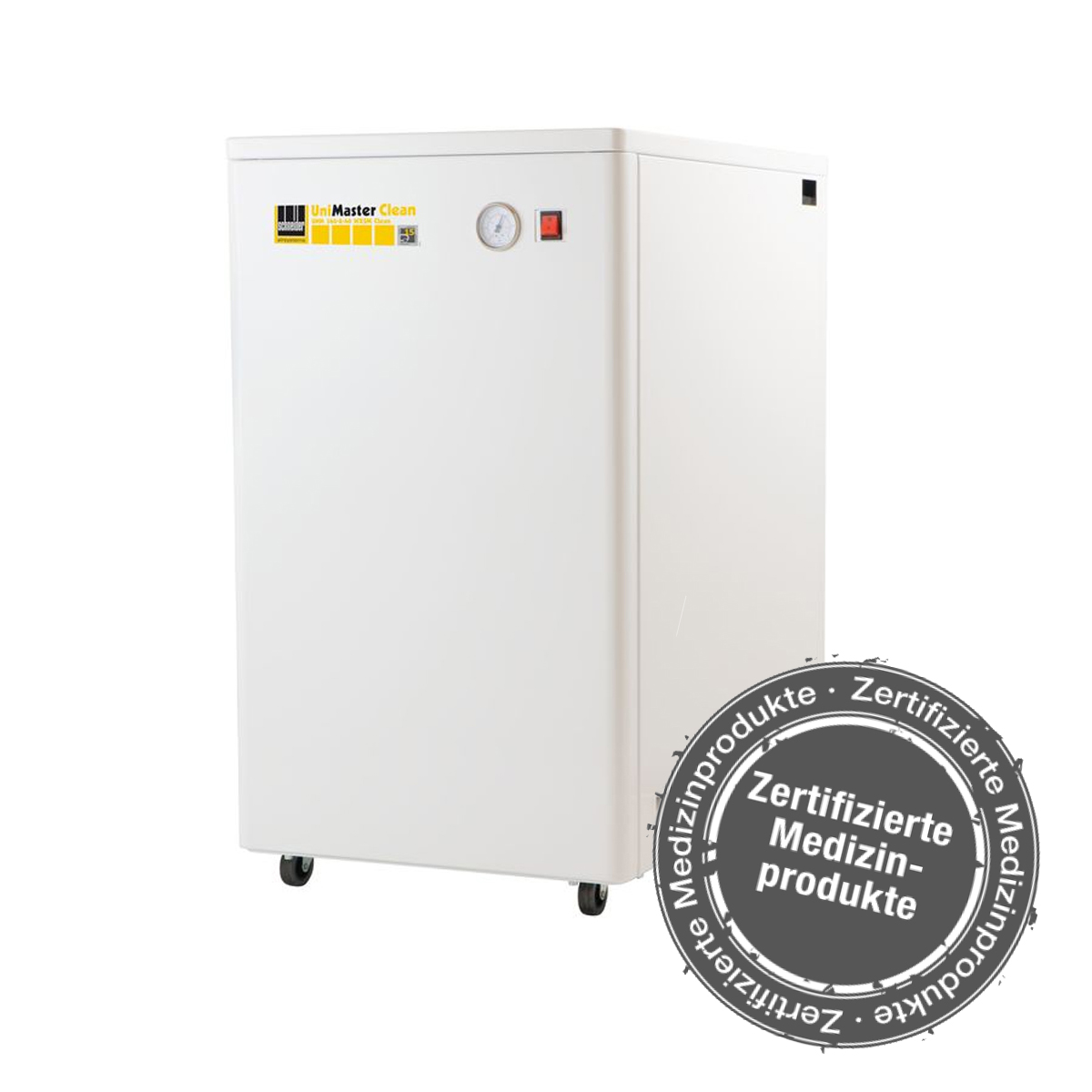 Schneider-Kompressor UNM 360-8-40 WXSM Clean - Ölfrei mit Membrantrockner & Schalldämmhaube - Ölfrei H342110 DGKH342110