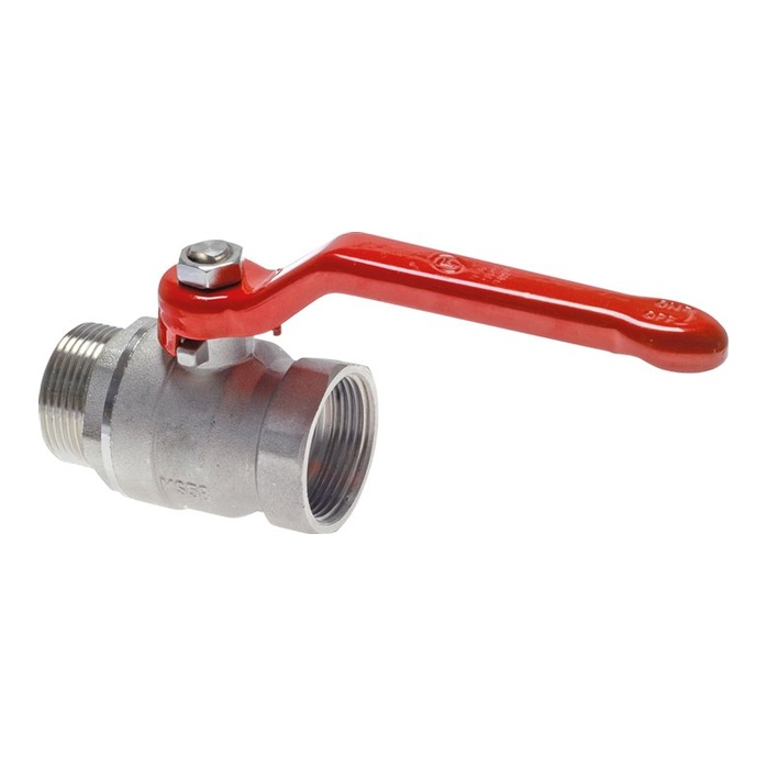 Messing-Kugelhahn, Eco-Line, R 1/2" / Rp 1/2", 0 bis 25bar -Eco-Line