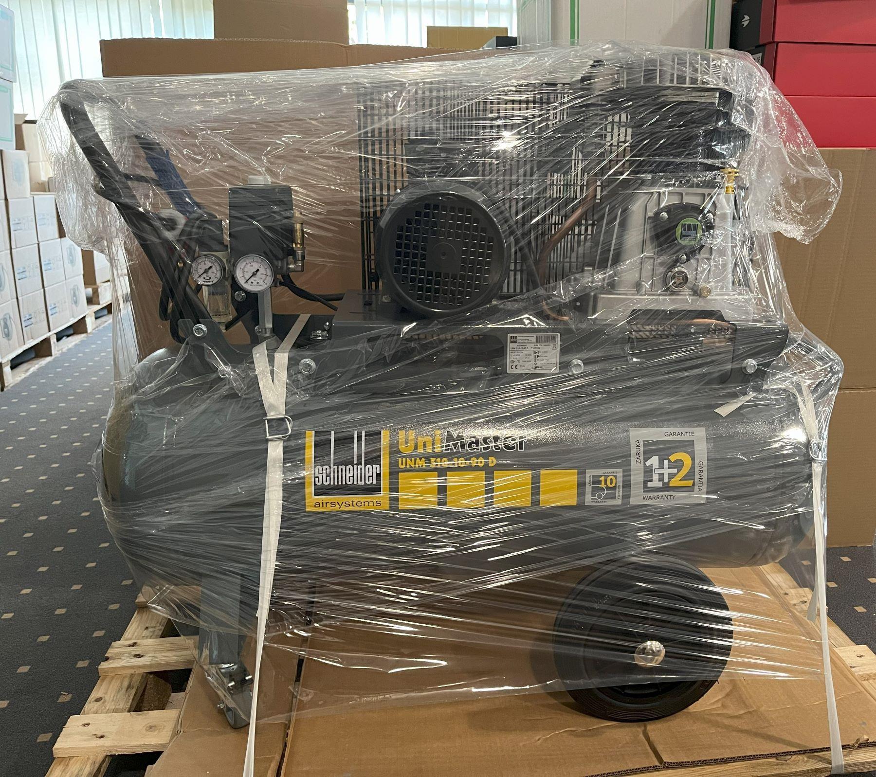 AUSSTELLER Schneider-Kompressor UNM 510-10-90 D 4116028359 Neues Modell 2026