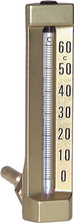 Maschinenthermometer (200mm) waagerecht/-30 bis +50°C/100mm