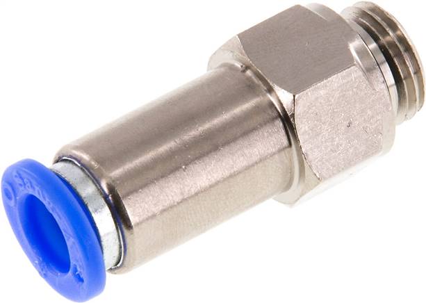 Rückschlagventil G 1/4"-8mm, Durchfluss vom Gewinde zum Schlauch, IQS-Standard