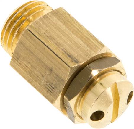 Mini-Sicherheitsventil G 1/4", 10 - 18 bar, Messing