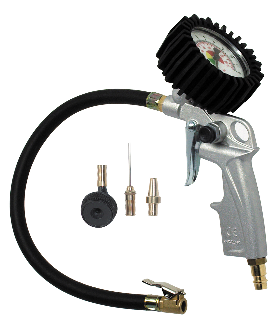 AKTION Werkzeug Starter-Set mit Reifenfüller + Ausblaspistole + Spiralschlauch