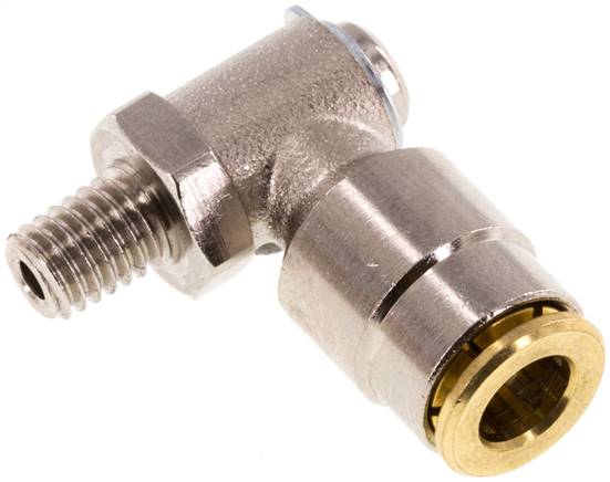 Hochdruck-L-Steckverschraub. M 6 (konisch)-6mm (pos.)