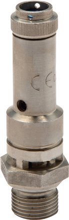 TÜV-Sicherheitsventil G 3/8" (DN8), 0,30 bar, 1.4401