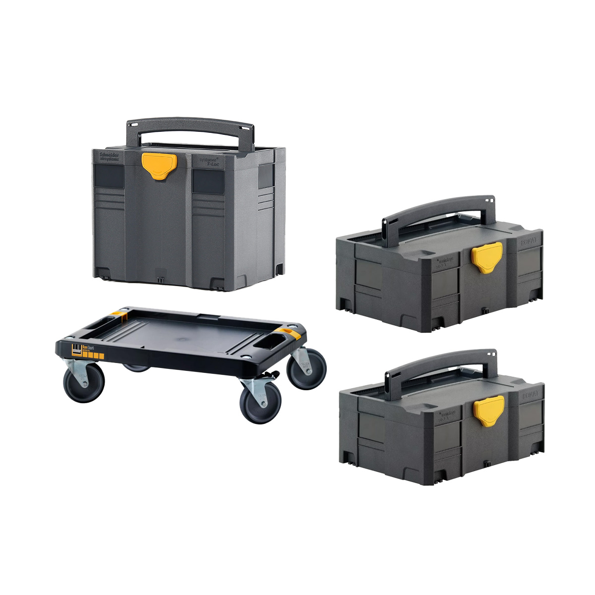 AKTION Systainer Profi-Set inkl. SYS 4 TL + 2 SYS 2 TL + Rollbrett