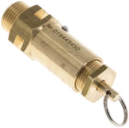 Sicherheitsventil G 3/8" (DN10), 4 - 8 bar