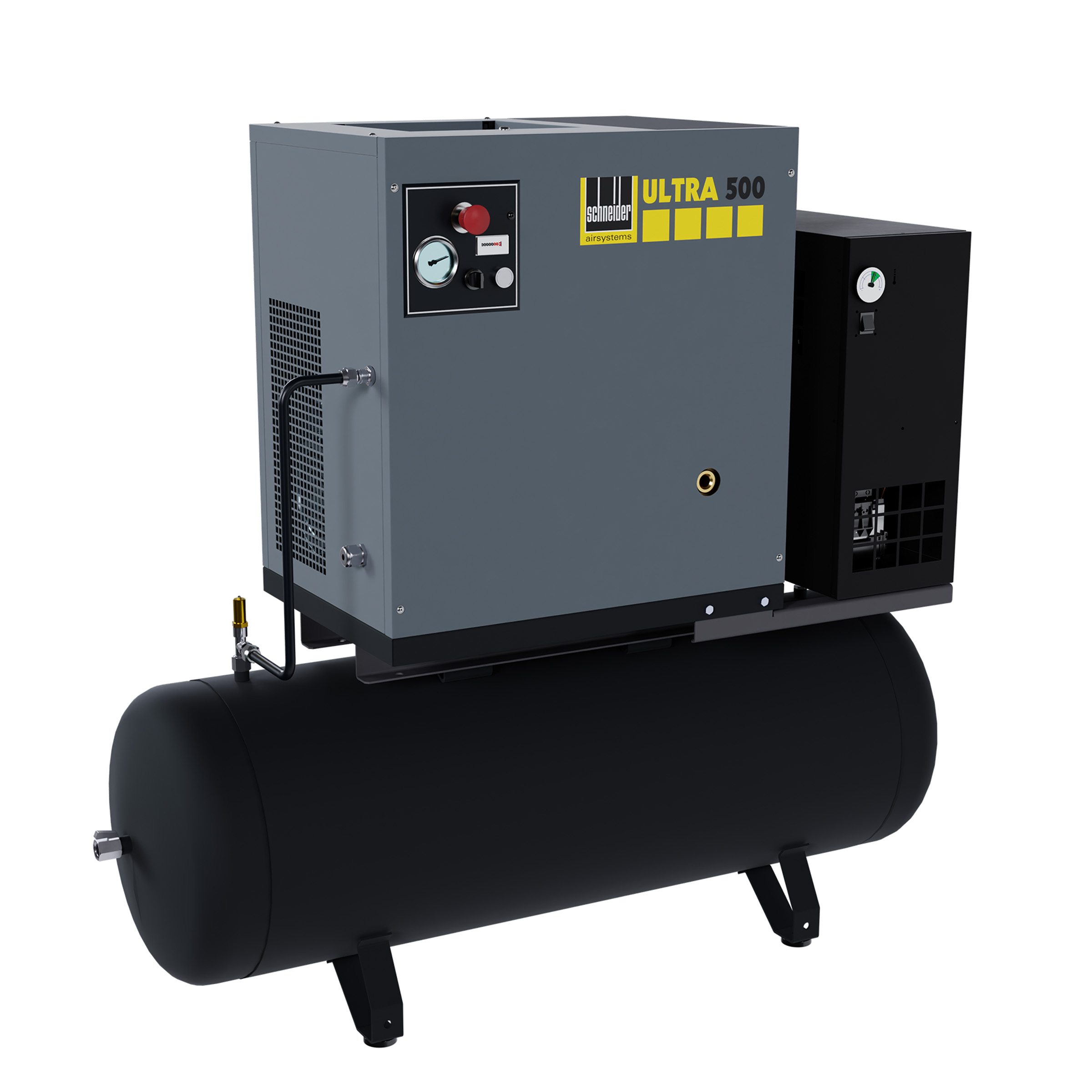 Schneider Schraubenkompressor ULTRA 500D 200 Liter-AD2000, 1839025668