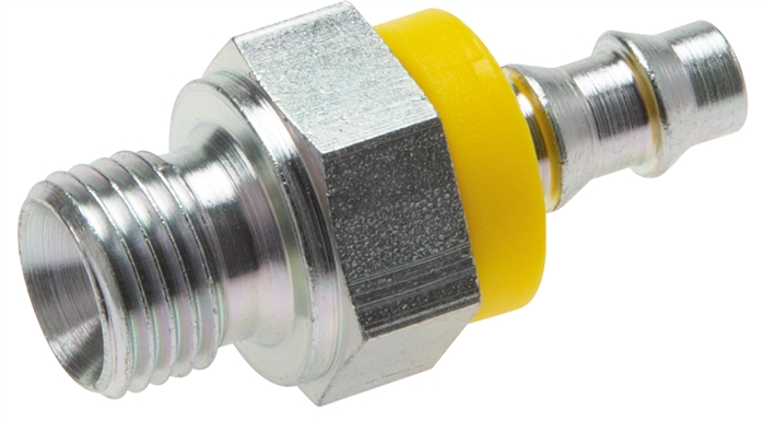 Steckanschluss G 1/4" AG (60° Konus), 9,5mm GSP-Schlauch