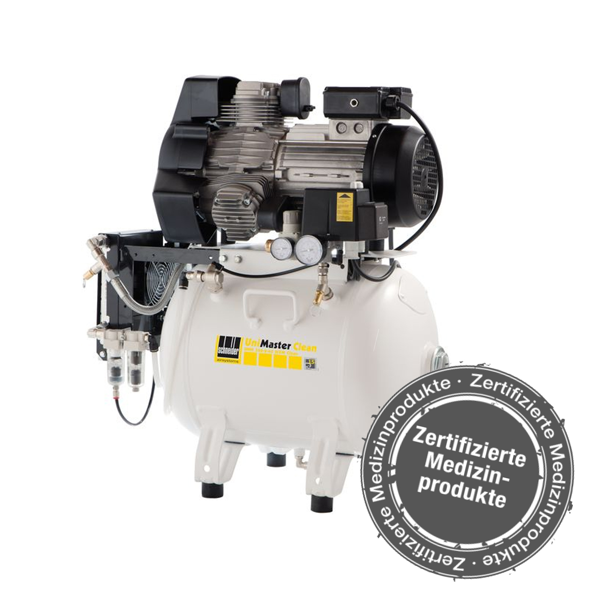 Schneider-Kompressor UNM 360-8-40 WXM Clean - Ölfrei inklusive Membrantrockner DGKH342010