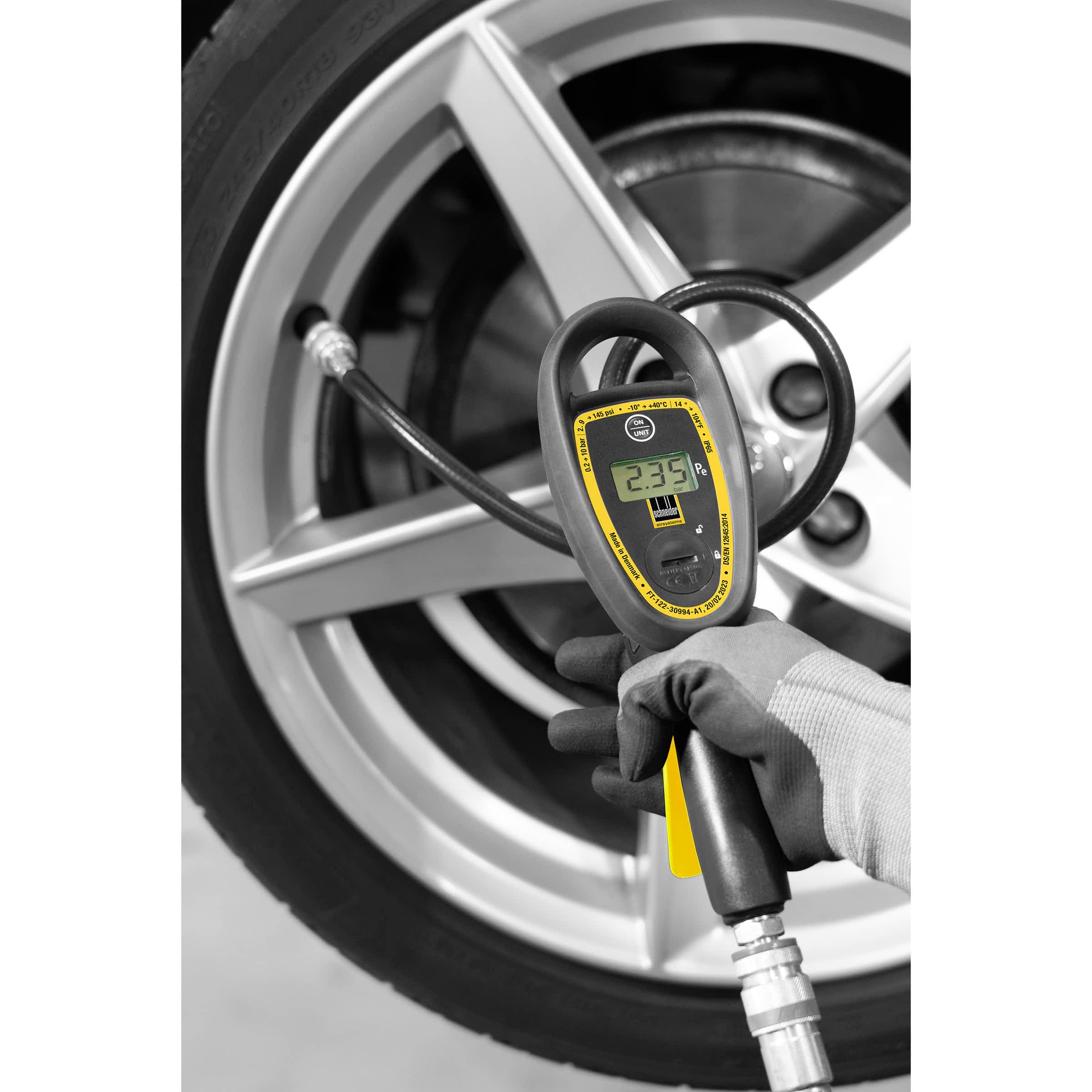 Schneider Digitales Reifenfüllmessgerät RF 10 DGT