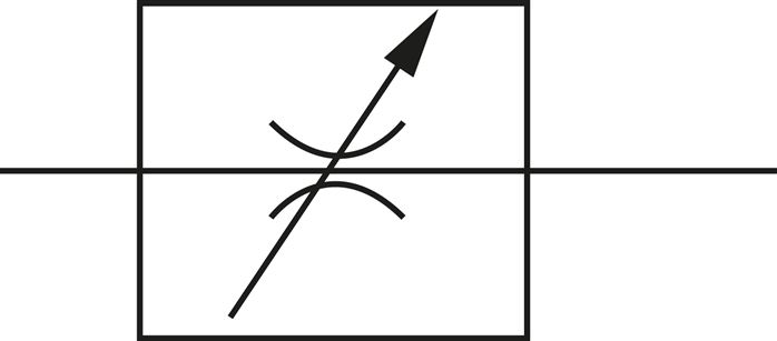 Block-Drosselventil, M 5, Standard