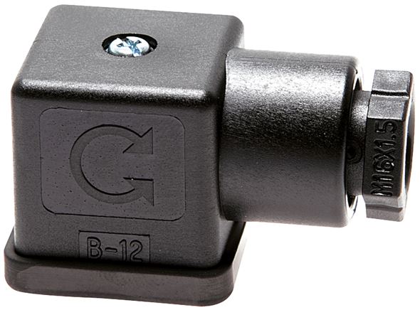 Stecker Größe 3 (DIN/EN-A), schwarz ST 03