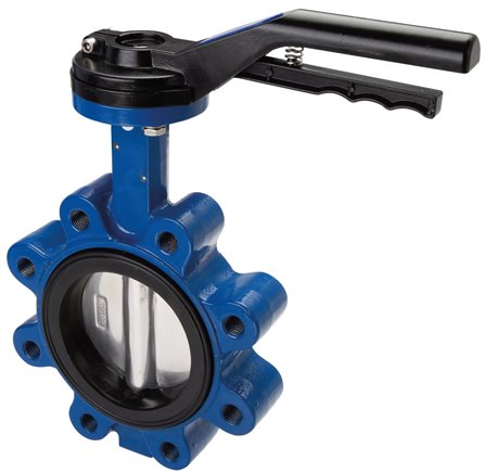 Anflanschklappe DN150-PN16 (DIN/EN) GGG40/Edelstahl/NBR