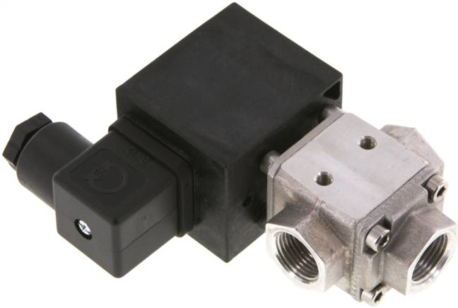3/2-Wege Magnetventil für Biodiesel (3 x G 3/8") 24 V=