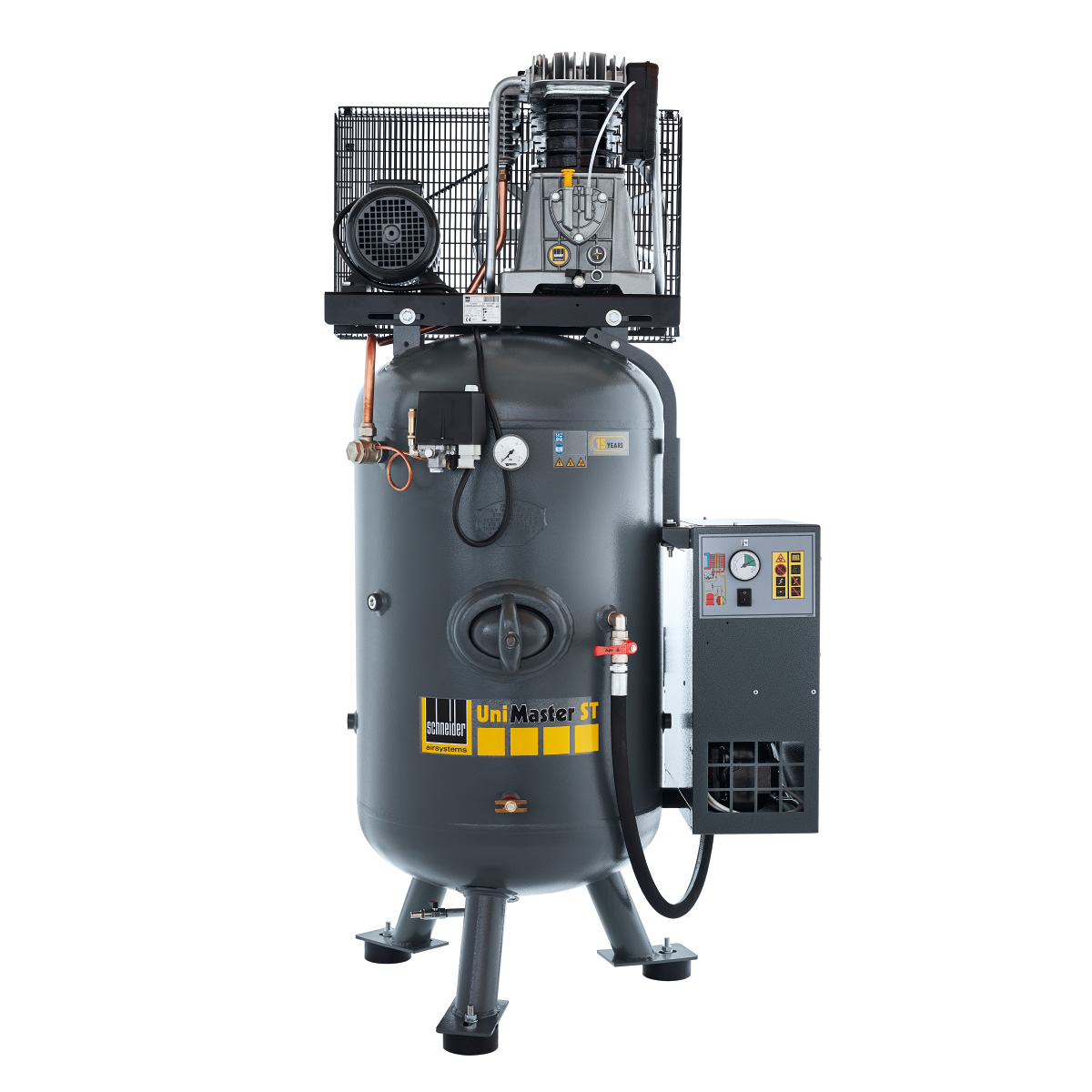 B-WARE Schneider-Kompressor UNM STS 1000-10-270 XDKC m. Kältetrockner u. Sterndreieckschalter 1121570229 ITR2092010