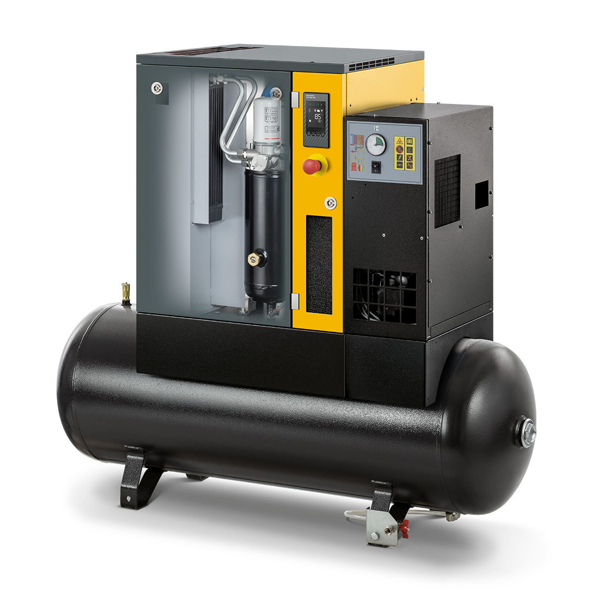 AUSSTELLER I Schneider-Schraubenkompressor AM B 4-10-270 XVSBDK BASE,   4152061053
