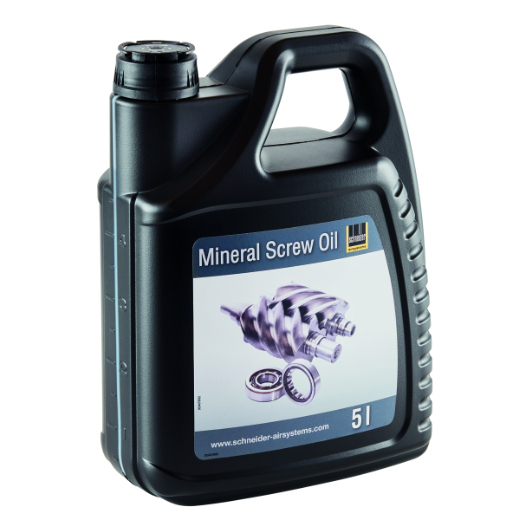 Schneider Mineralisches Schraubenöl 5 Liter (Ersetzt DGKB111010, 6215715900)