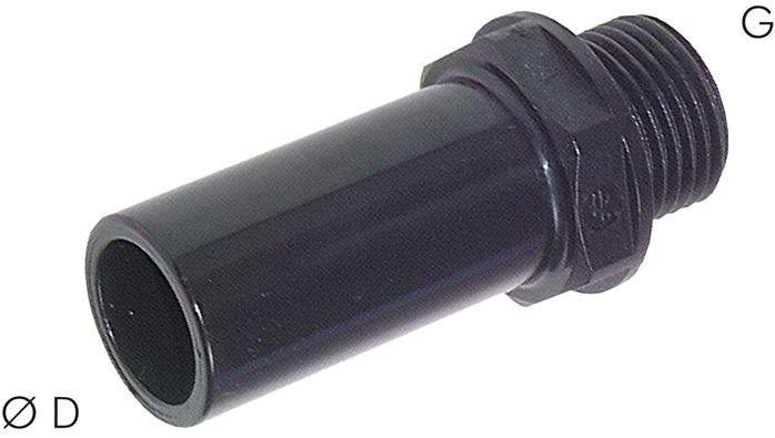 Einschraubtülle G 1/2"-18mm Stecknippel, IQS-Big