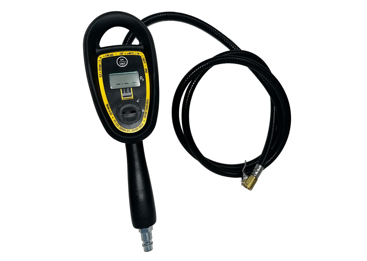 Schneider Manometro digitale per pneumatici RF 10 DGT