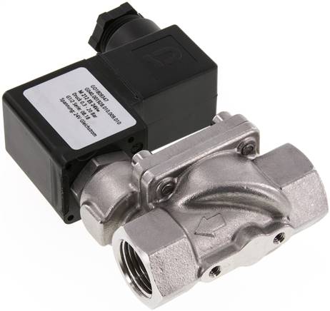2/2-Wege ES-Magnetventil G 1/2", 0,3 - 20 bar, stromlos geschlossen (NC) 24V=