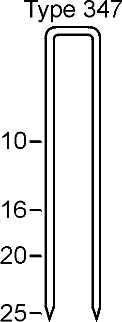 Heftklammer KL 347/25 CNKH/2500 DGKC430010