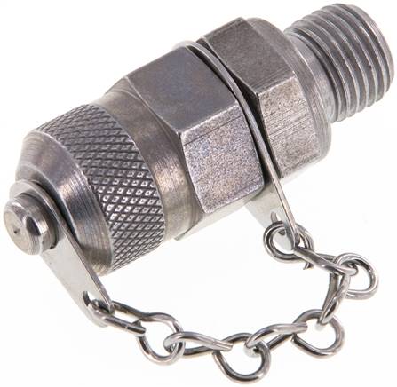 Messanschluss M16x2 - G 1/4" (AG), Stahl verzinkt