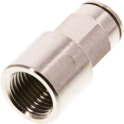 Steckanschluss m. Innengew. G 1/4"-8mm, IQS-MSV (Hochtemperatur), Dichtung FKM