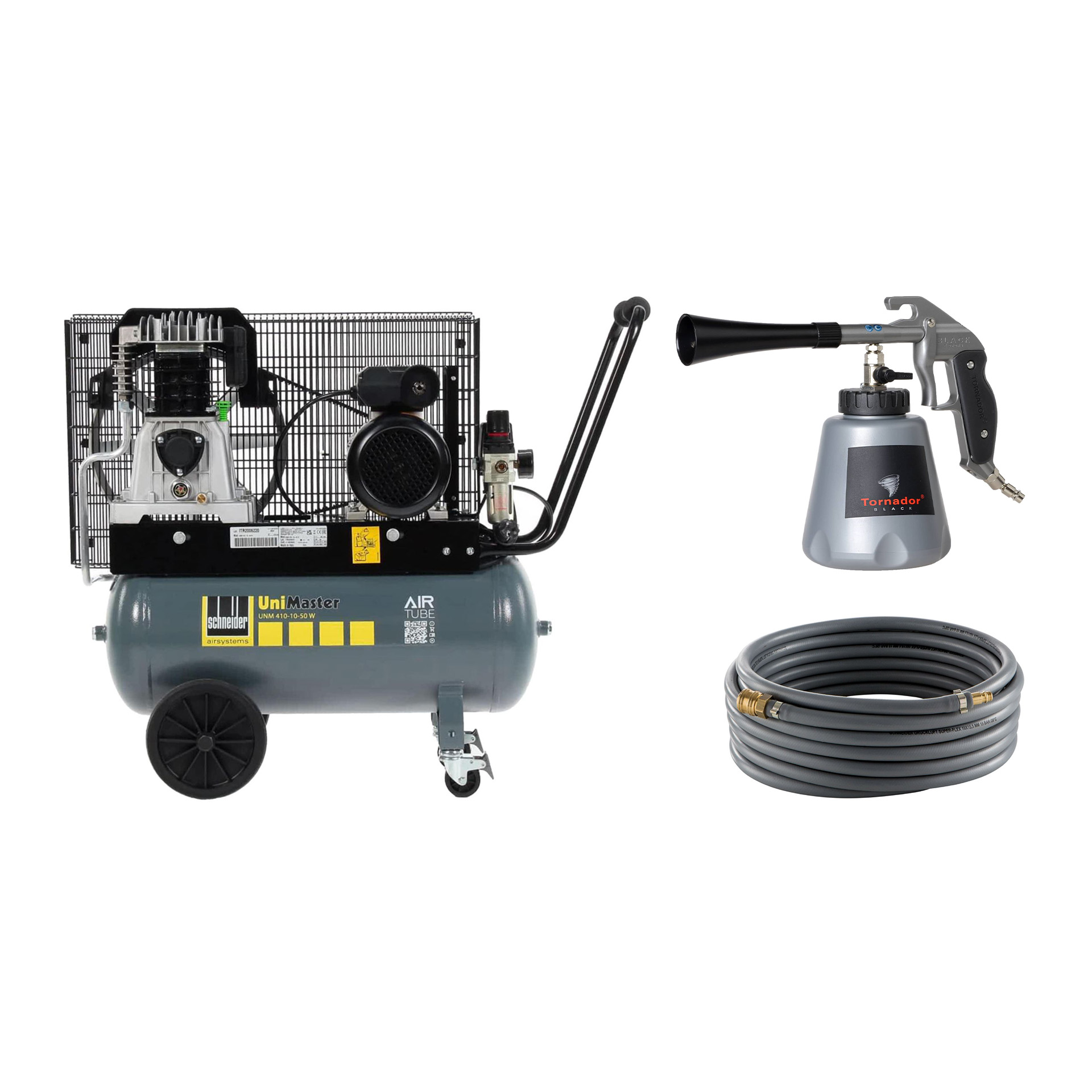 Compressore Schneider UNM 410-10-50 W - il tuttofare! 4116028092 Nuovo modello 2024