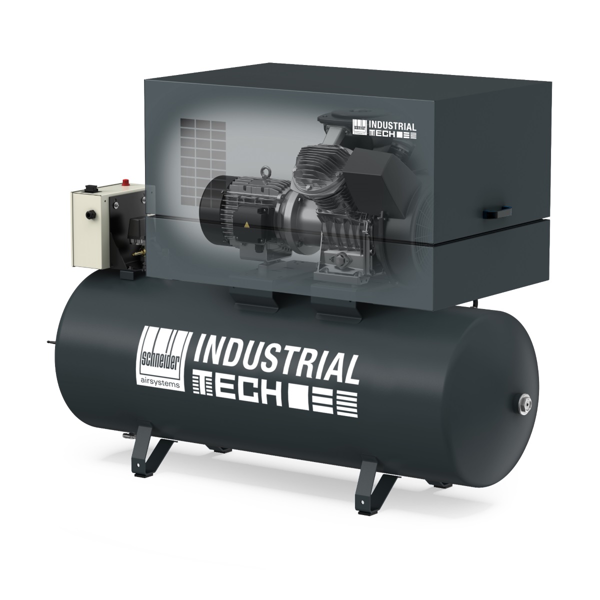 Compressore industriale a pistoni Schneider _ INT STL 1150-10-270 C, 4116002430