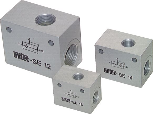 Schnellentlüftungsventil G 1/4", Präzision
