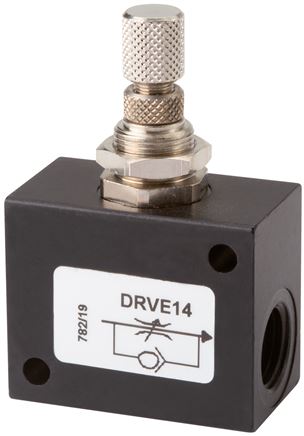 Block-Drosselventil, G 1/4"