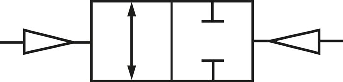 Pneum. Klappe DN50-PN16 (DIN/EN) Edelstahl/Edelstahl/EPDM, doppeltwirkend
